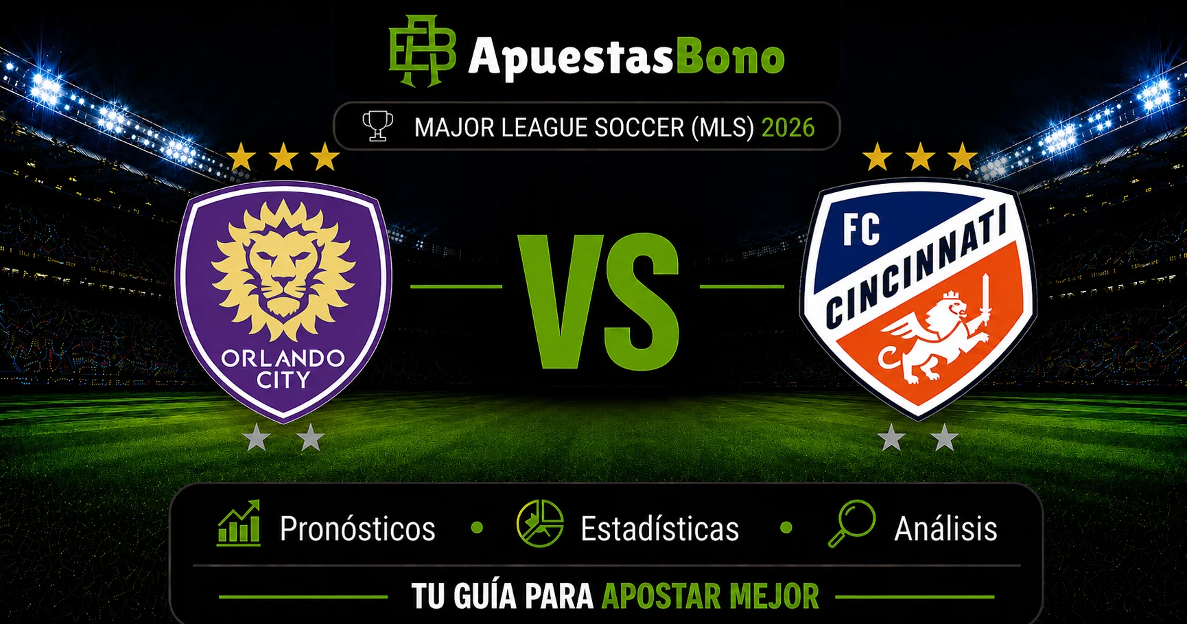 Predicción del partido Orlando contra Cincinnati de la MLS 2026.