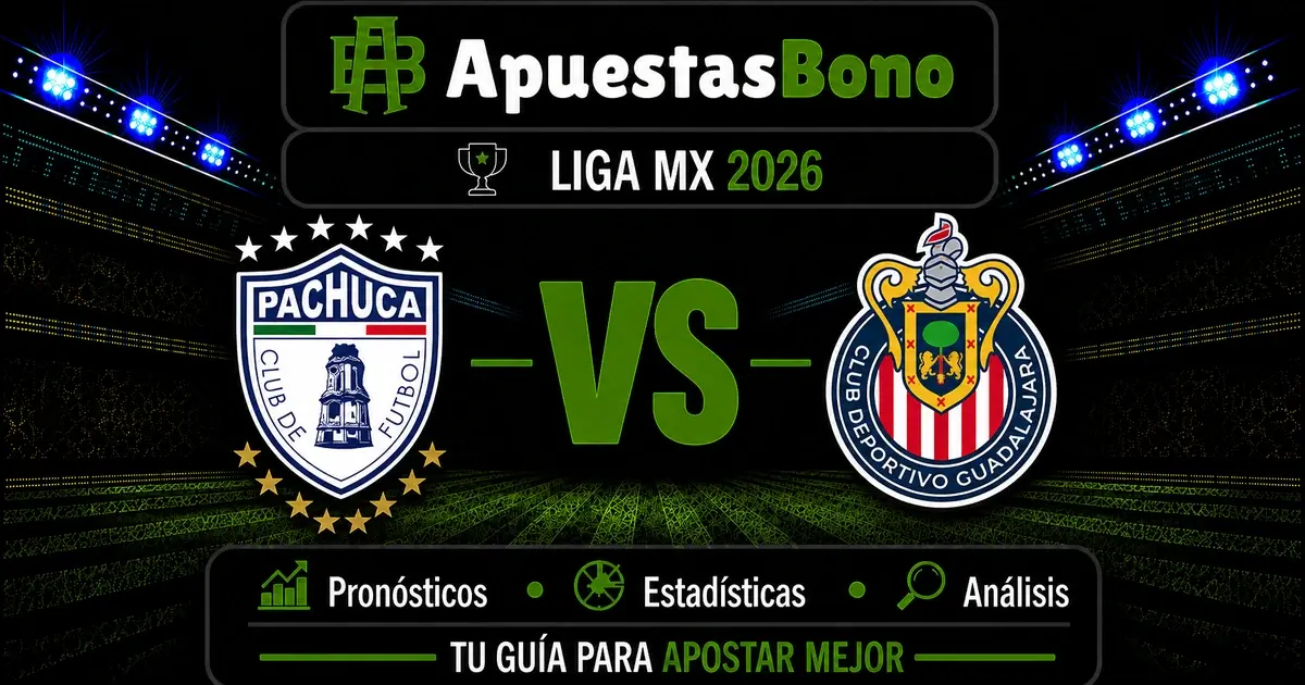 Predicción Pachuca contra Guadalajara por la jornada 6 del Apertura 2026 de la Liga MX