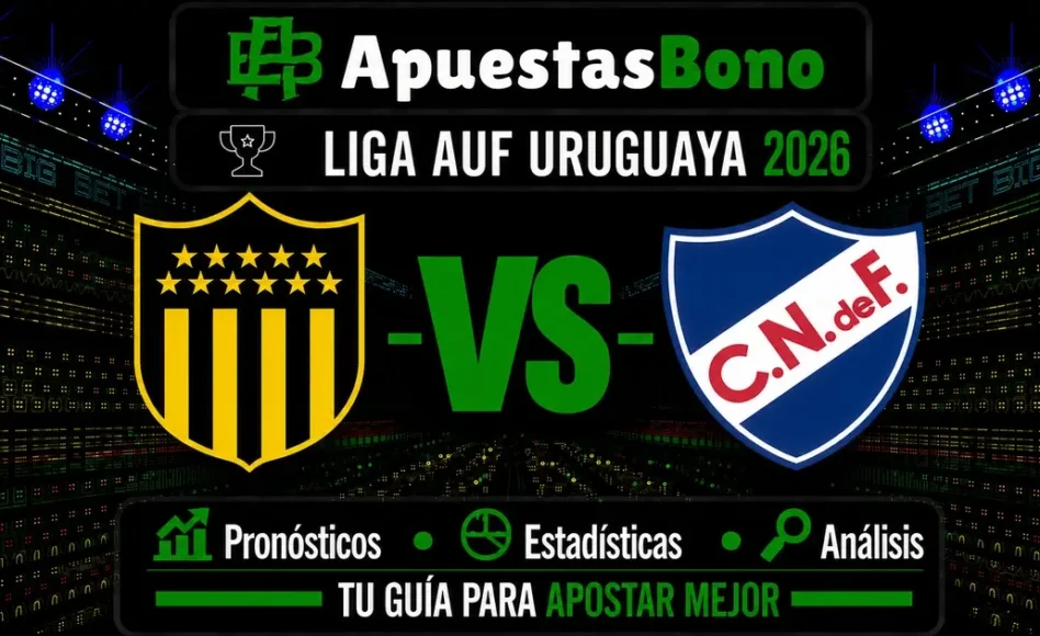 Predicción Peñarol contra Nacional –Liga Uruguaya Clausura 2026– 30 de Agosto (15:30 hora local)