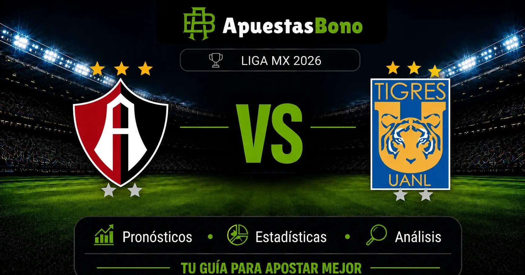 Predicción Atlas contra Tigres por la jornada 4 del Apertura 2026 de la Liga MX