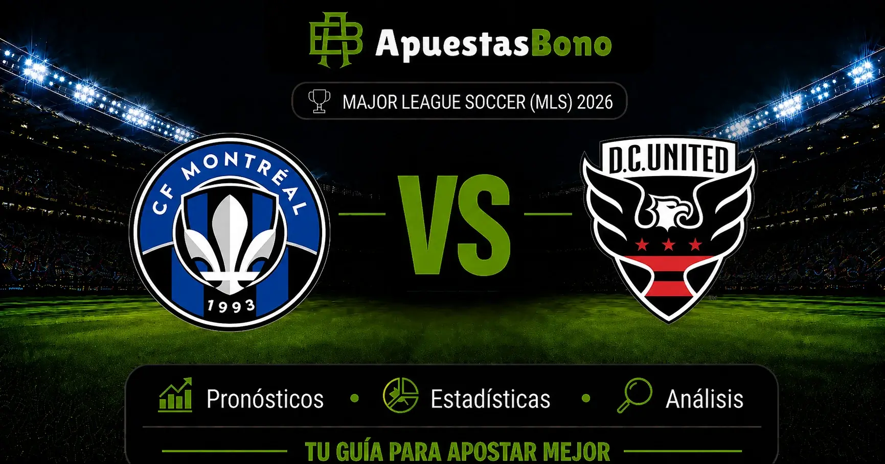 Predicción del partido Montreal contra DC United de la MLS 2026