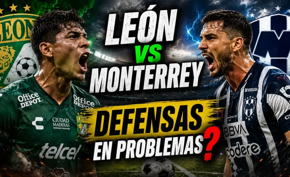 Pronóstico León contra Monterrey – Over 2.5 Goles y Ambos Equipos Sí Anotan en León contra Monterrey @1.87