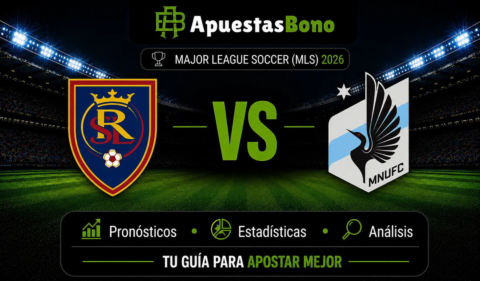 Predicción del partido Real Salt Lake contra Minnesota de la MLS 2026