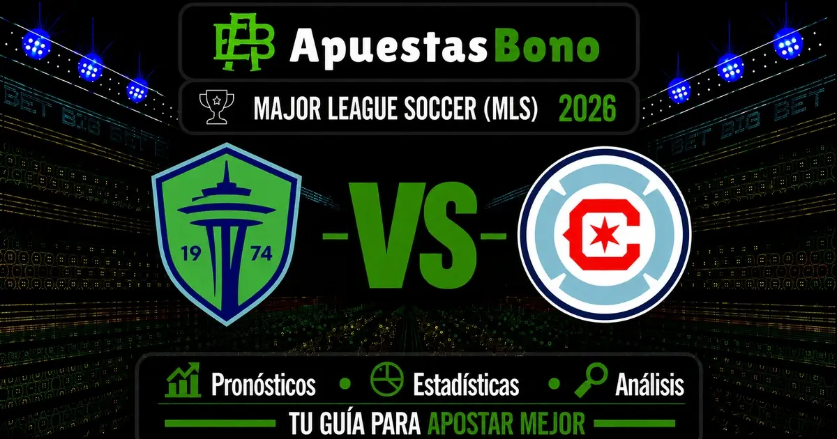 Predicción del partido Seattle contra Chicago de la MLS 2026