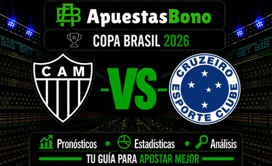 Predicción y análisis de Atlético Mineiro contra Cruzeiro –Copa Brasil 2026– 1 de Septiembre (21:00 hora local)