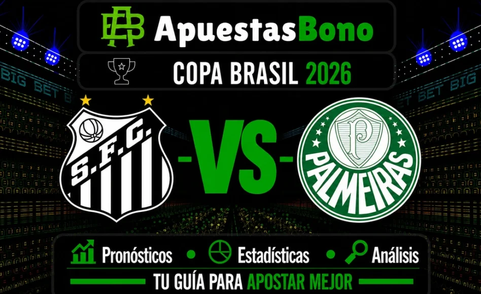 Predicción y análisis de Santos contra Palmeiras –Copa Brasil 2026– 2 de Septiembre (21:30 hora local)