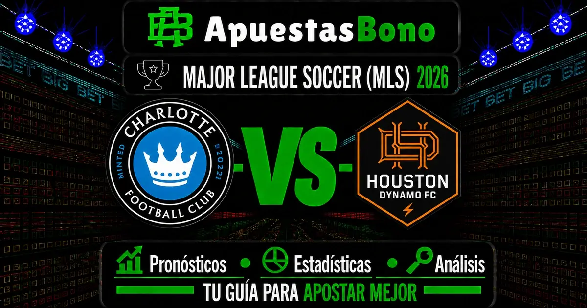 Predicción del partido Charlotte contra Houston de la MLS 2026