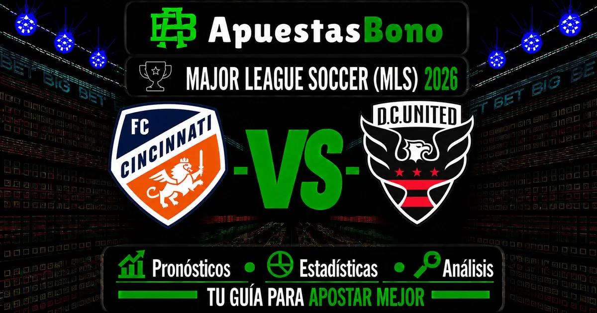 Predicción del partido Cincinnati contra DC United de la MLS 2026