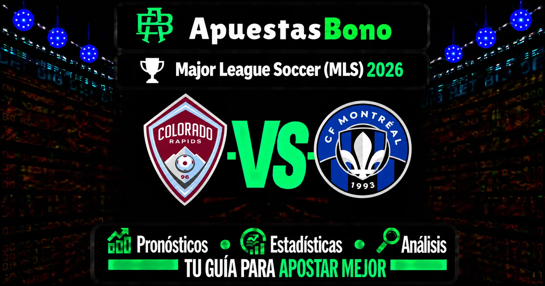 Predicción del partido Colorado contra Montreal de la MLS 2026