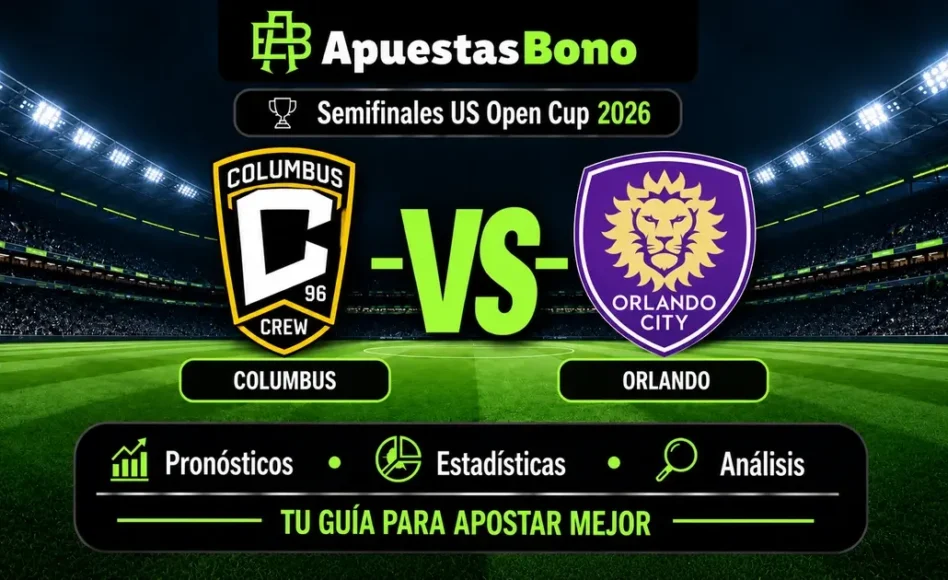 Predicción y análisis de Columbus contra Orlando –Semifinales US Open Cup– 16 de Septiembre (19:00 hora local)
