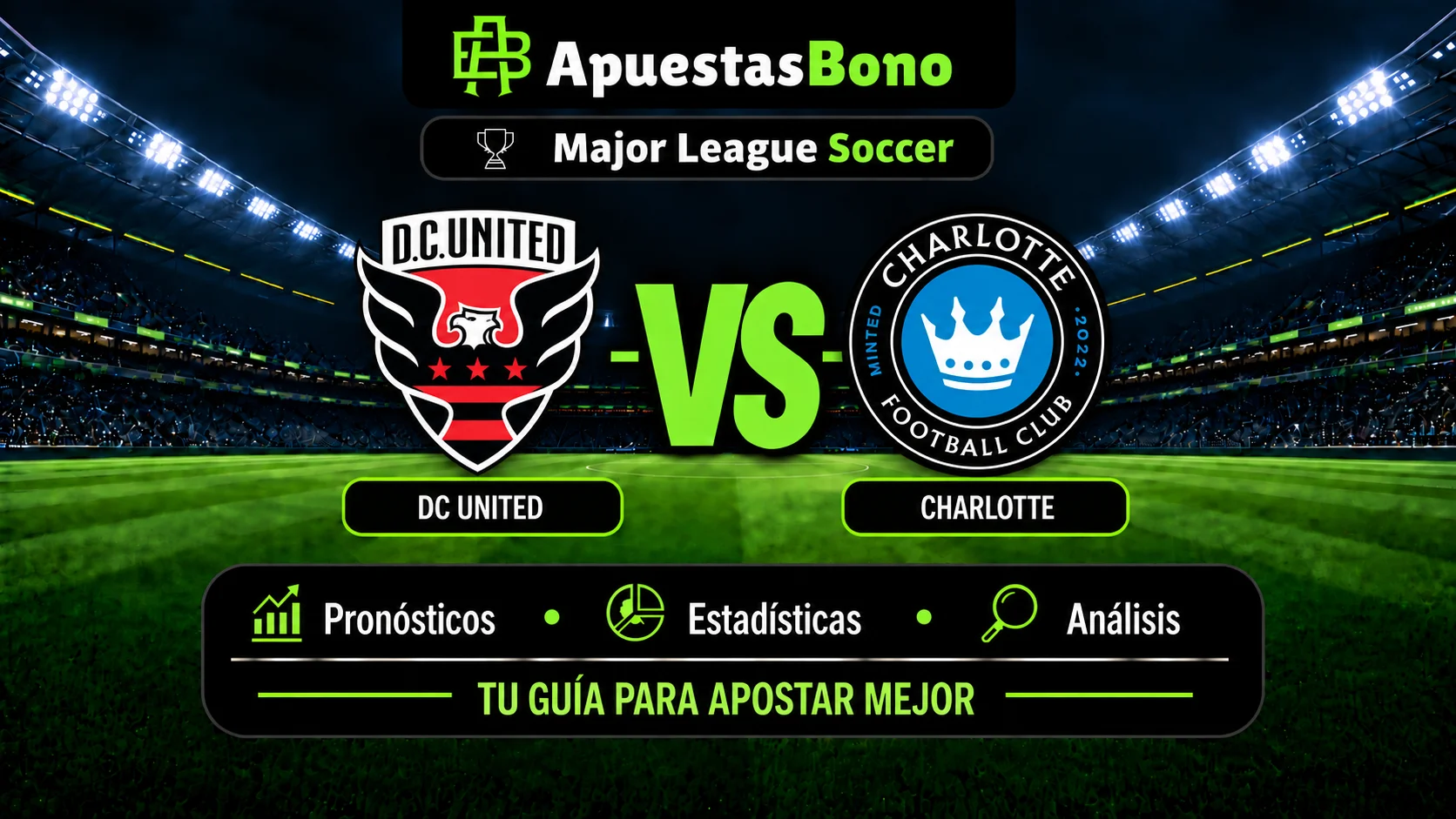 Predicción del partido DC United contra Charlotte de la MLS 2026