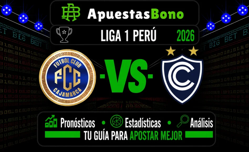 Predicción y análisis de FC Cajamarca contra Cienciano -Liga 1 Perú- 4 de septiembre de 2026 (13:00 horas)