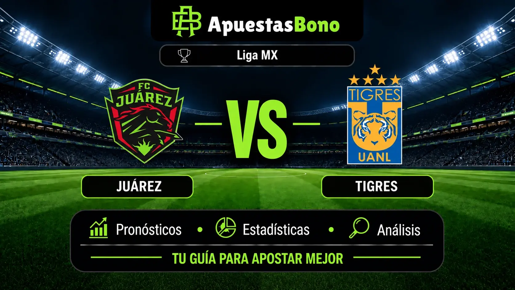 Predicción Juárez contra Tigres por la jornada 9 del Apertura 2026 de la Liga MX