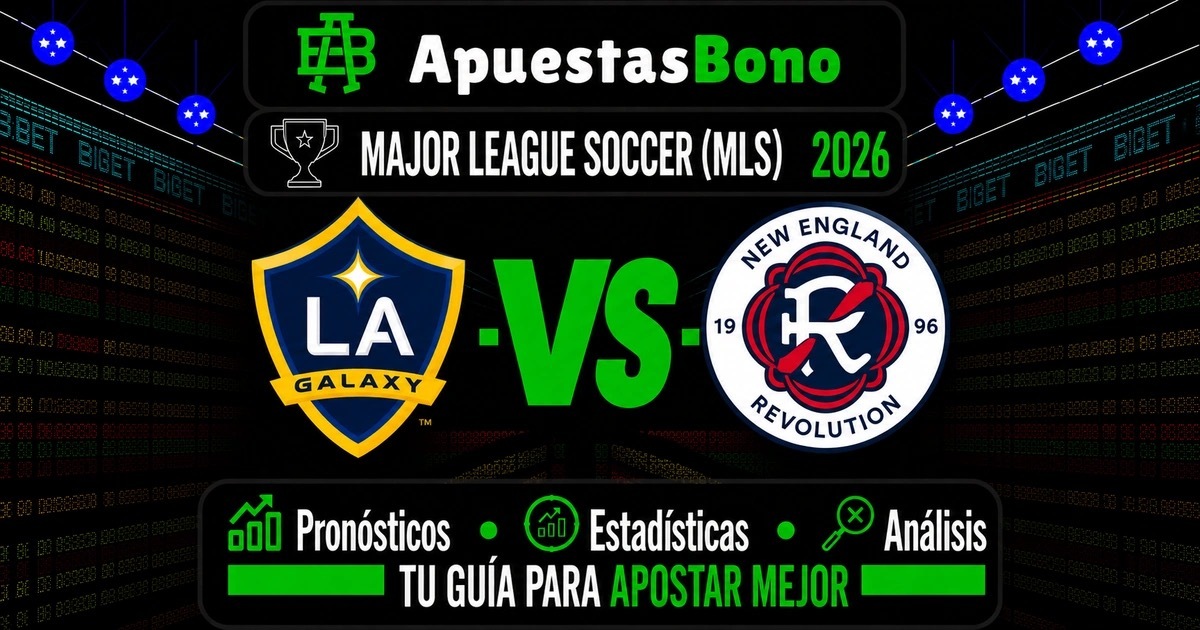Predicción del partido LA Galaxy contra New England de la MLS 2026