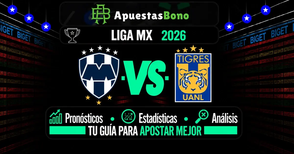 Predicción Monterrey contra Tigres por la jornada 8 del Apertura 2026 de la Liga MX