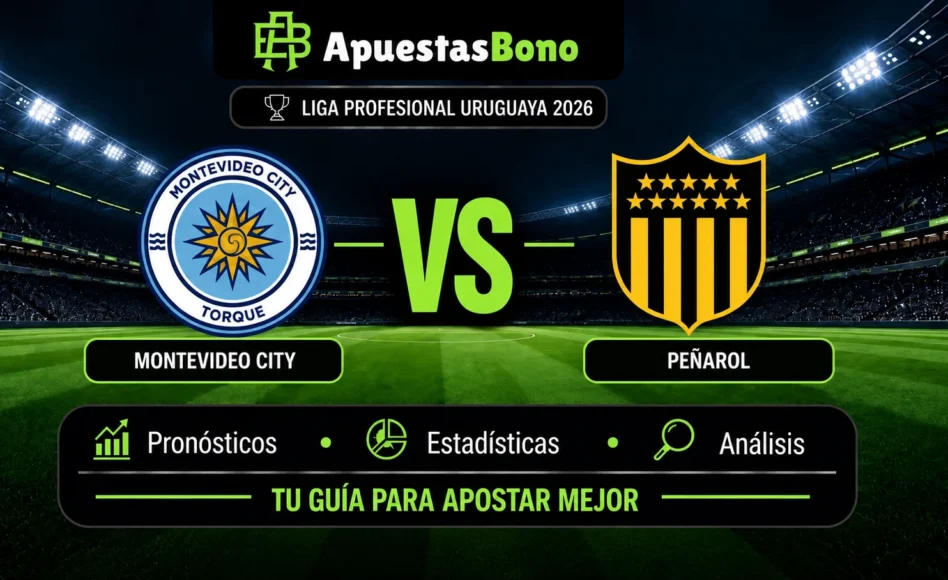 Predicción y análisis de Montevideo City contra Peñarol –Liga Uruguaya Clausura 2026– 30 de Septiembre (20:00 hora local)