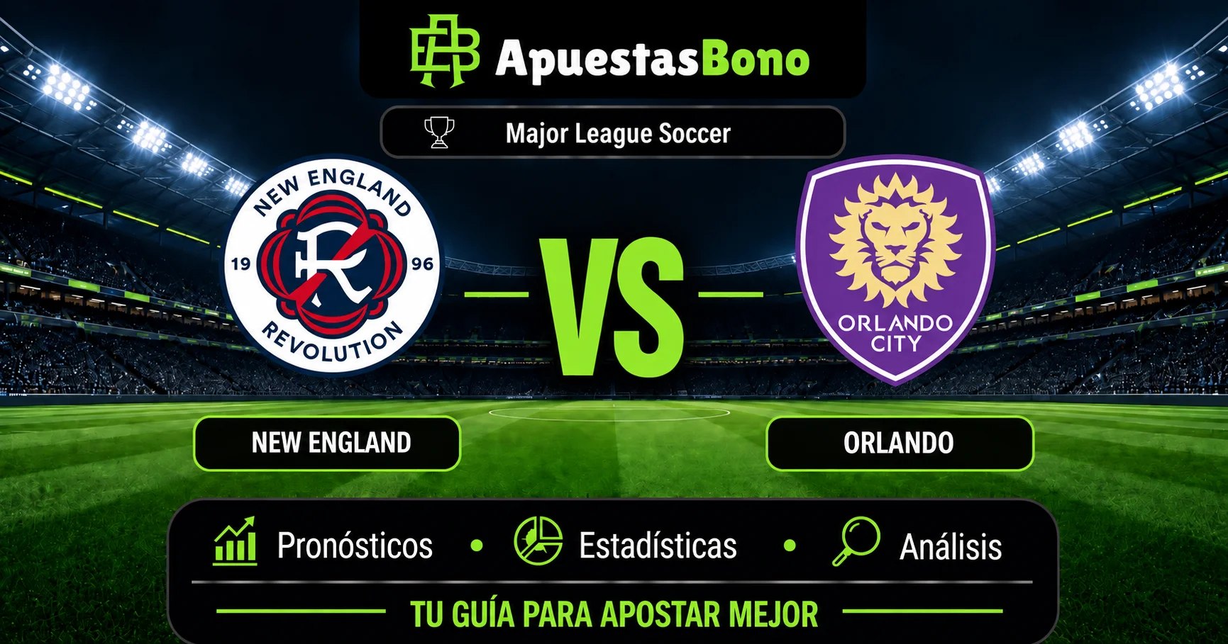 Predicción del partido New England contra Orlando de la MLS 2026