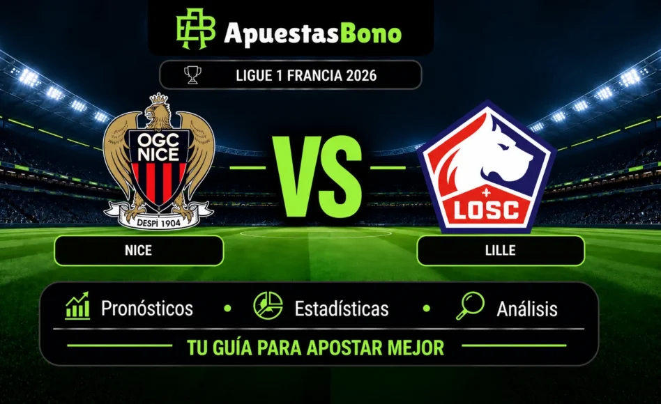 Predicción y análisis de Nice contra Lille –Ligue 1– 20 de septiembre de 2026 (17:15 CET)