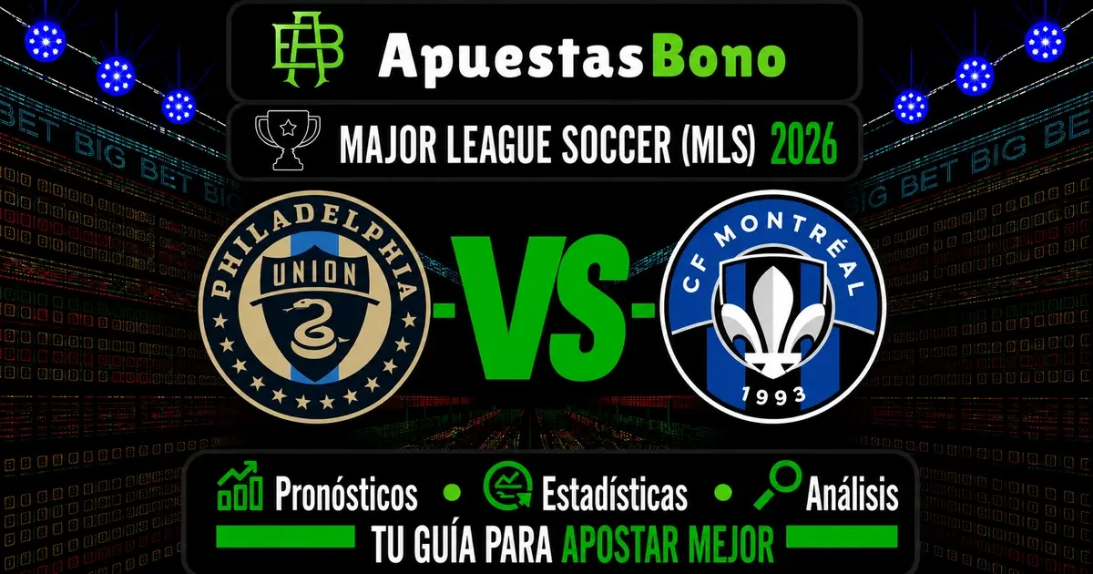 Predicción del partido Philadelphia contra Montreal de la MLS 2026.