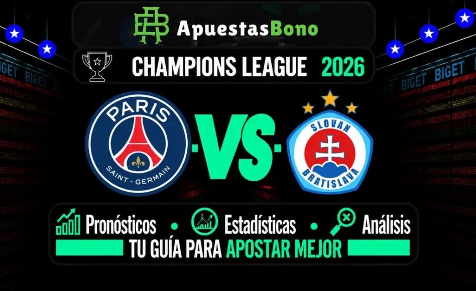 Predicción y análisis PSG – Slovan de Bratislava – Liga de Campeones – 9 de septiembre de 2026, 21:00 CET