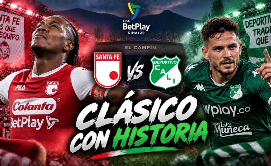 Pronóstico Santa Fe vs Deportivo Cali – Santa Fe gana 1X2 @2.15