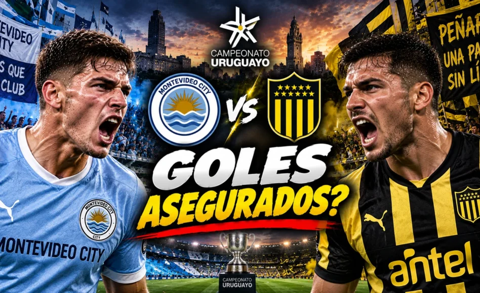 Pronóstico Montevideo City vs Peñarol – Ambos anotan: Sí @1.83