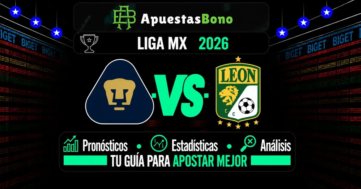 Predicción Pumas UNAM contra León por la jornada 7 del Apertura 2026 de la Liga MX