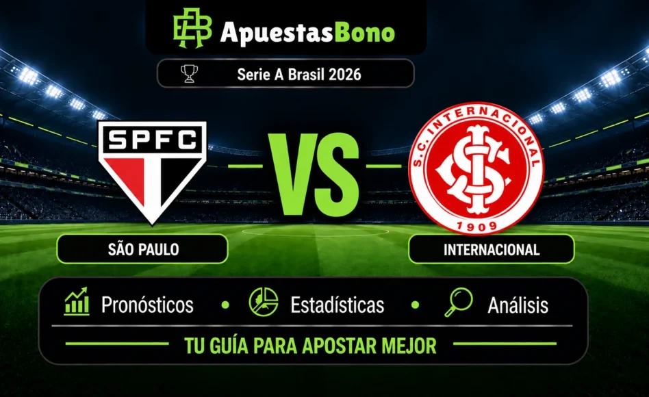 Predicción y análisis de São Paulo contra Internacional –Liga Brasil 2026– 19 de septiembre (21:00 hora local)