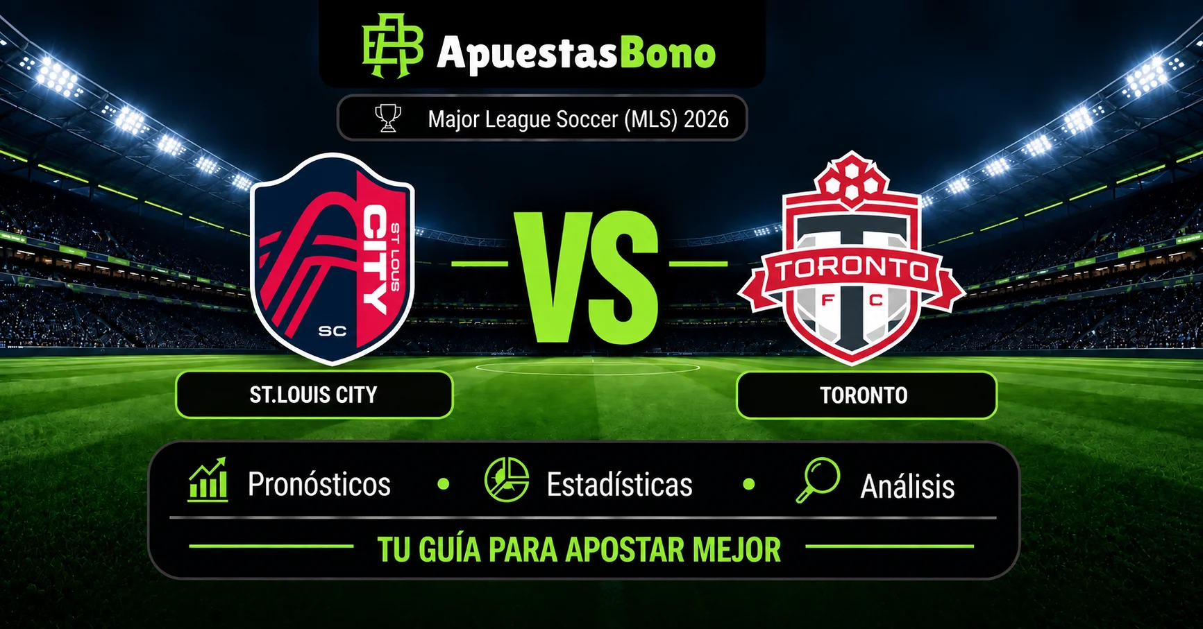 Predicción del partido St.Louis City contra Toronto de la MLS 2026