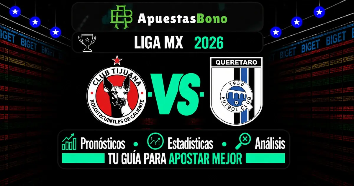 Predicción Tijuana contra Querétaro por la jornada 8 del Apertura 2026 de la Liga MX