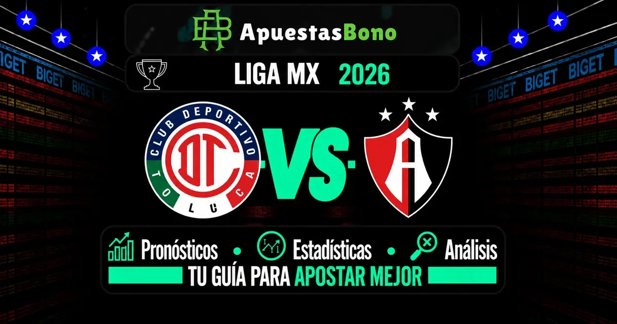 Predicción Toluca contra Atlas por la jornada 8 del Apertura 2026 de la Liga MX.