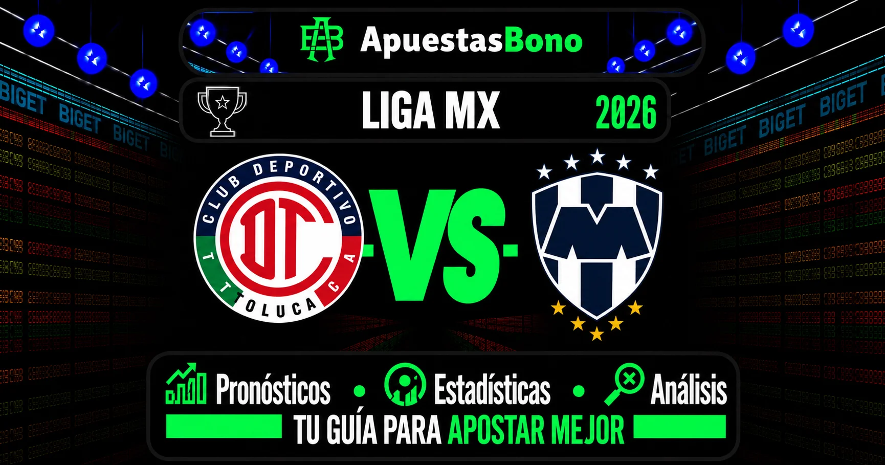 Predicción del partido Toluca contra Monterrey de la Leagues Cup 2026.