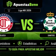 Toluca contra Santos – Liga MX Apertura 2026