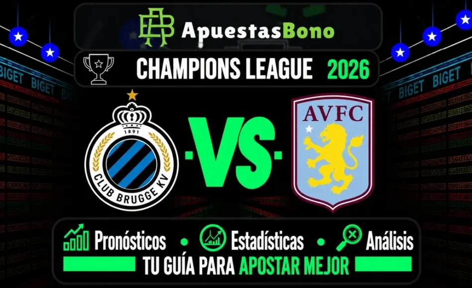 Club Brugge KV contra Aston Villa – Predicción y análisis – Liga de Campeones, 8 de septiembre de 2026, 18:45 CET