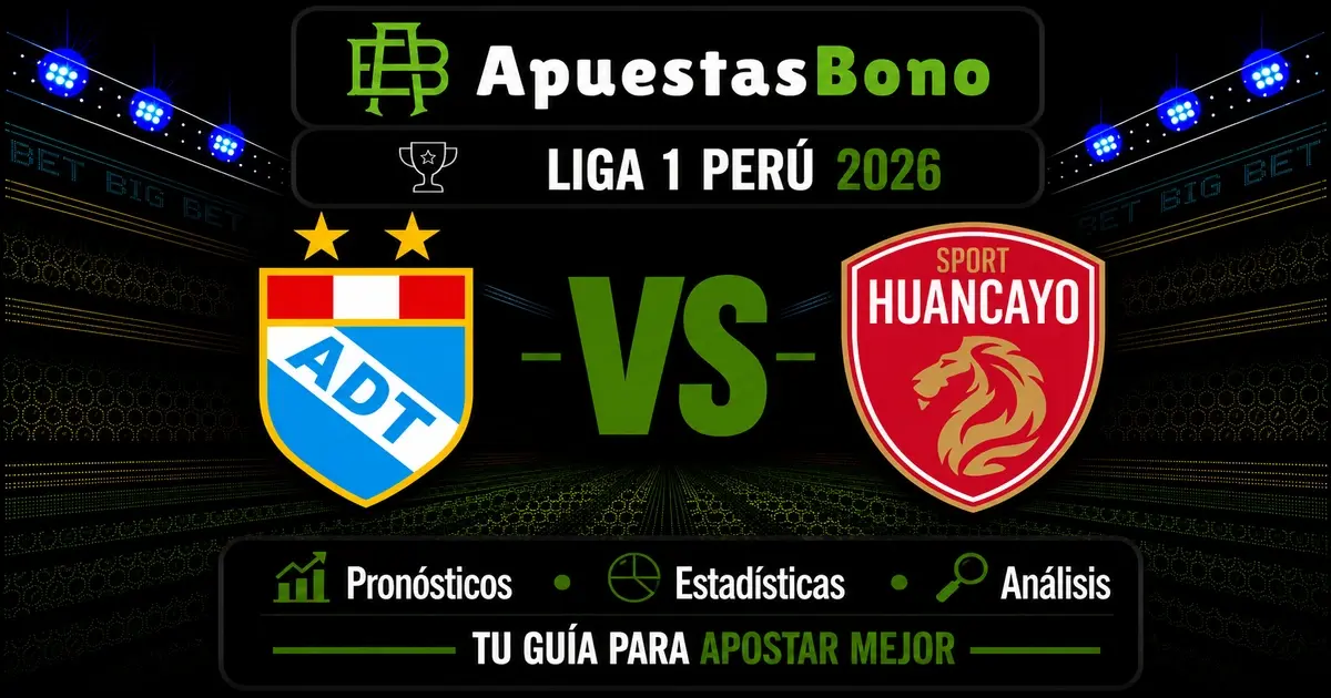 Predicción ADT Tarma contra Sport Huancayo por la Liga 1 Perú 2026