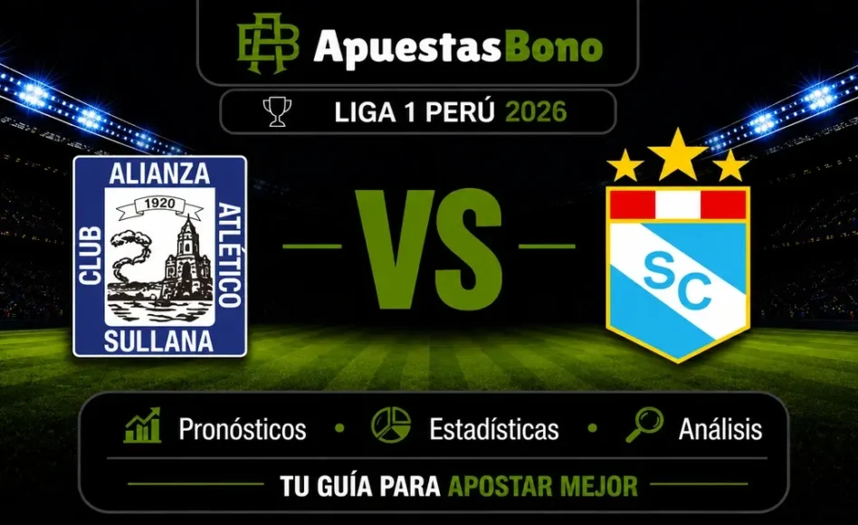 Predicción y análisis de Alianza Atlético contra Sporting Cristal -Liga 1 Perú- 21 de Agosto de 2026 (15:00 hora local)