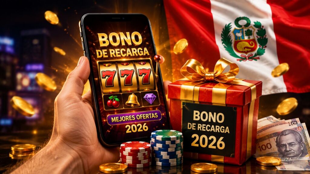 Casinos con bono de recarga en Perú mejores ofertas de casino 2026 con bonos, tragamonedas y promociones