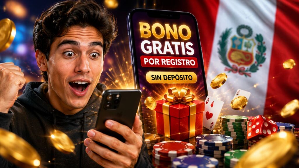Casinos con bonos gratis por registro en Perú ofertas sin depósito, giros gratis y apuestas gratuitas para nuevos usuarios.