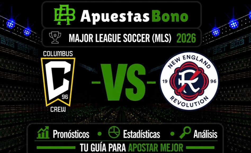 Predicción y análisis de Columbus contra New England -Torneo MLS Estados Unidos Primera División- 29 de Agosto (19:30 hora local)