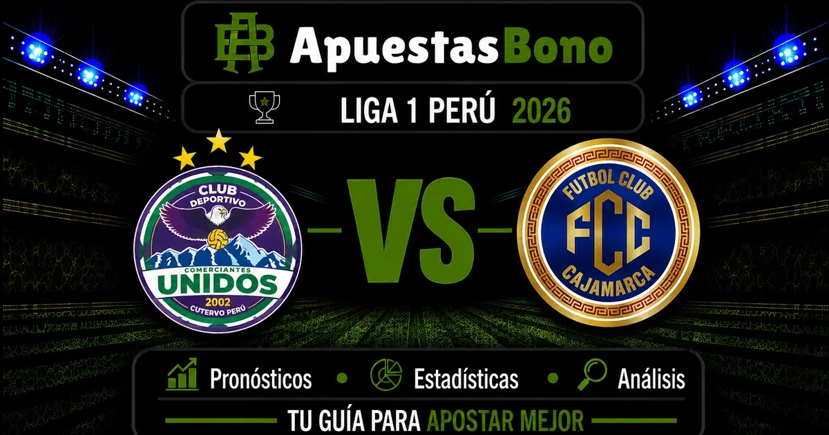 Predicción Comerciantes Unidos contra FC Cajamarca por la Liga 1 Perú 2026