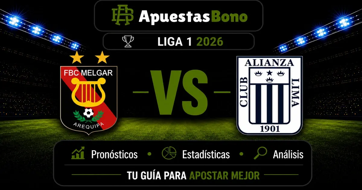 Predicción Melgar contra Alianza Lima por la Liga 1 de Perú