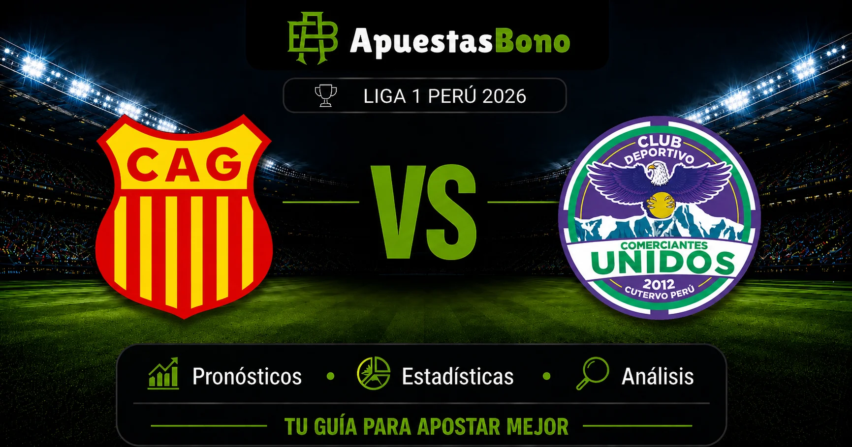 Predicción Atlético Grau contra Comerciantes Unidos por la Liga 1 Perú 2026