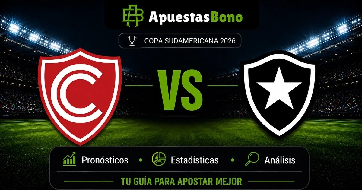 Predicción Cienciano contra Botafogo por la Copa Sudamericana 2026.