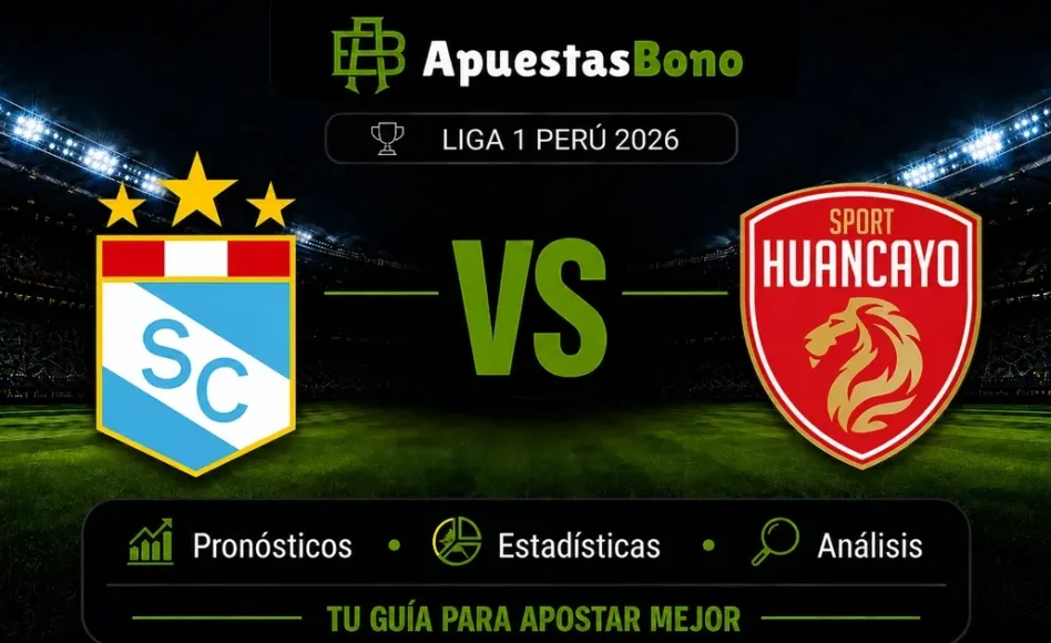 Predicción Sporting Cristal contra Sport Huancayo -Liga 1 Perú- 16 de Agosto de 2026 (11:00 hora local)