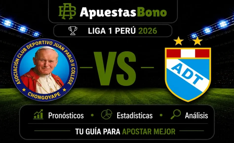 Predicción y análisis de Juan Pablo II contra ADT Tarma – Liga 1 Perú – 22 de agosto de 2026, 15:30h
