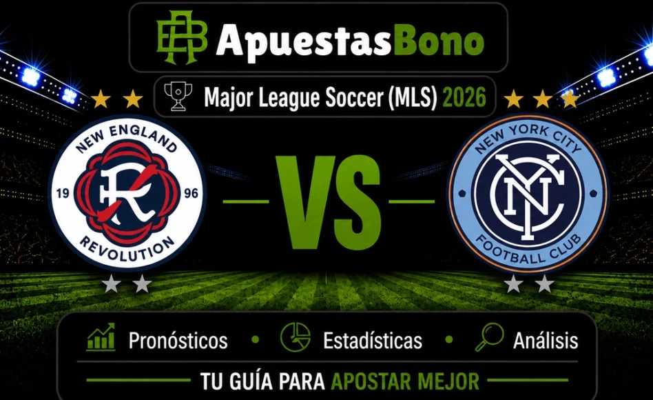 Predicción y análisis de New England contra New York City – Torneo MLS Estados Unidos Primera División- 23 de Agosto (16:30 hora local)