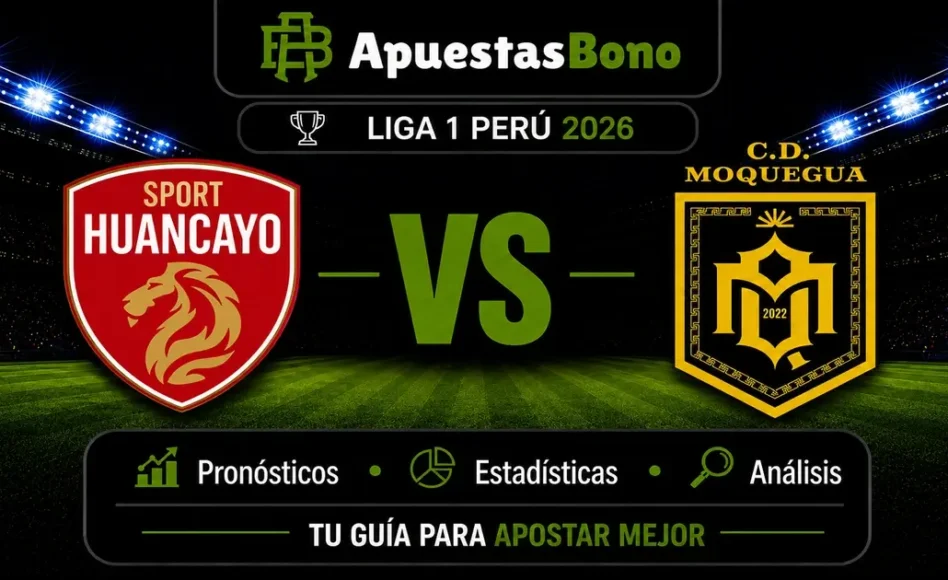 Predicción y Análisis de Sport Huancayo contra Deportivo Moquegua – Liga 1 Perú – 22 de agosto de 2026, 11:00h