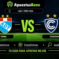 ADT Tarma contra Cienciano – Liga 1 Perú Clausura 2026