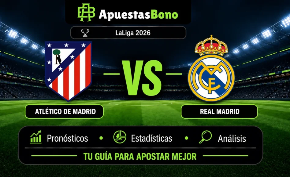 Predicción y análisis de Atlético de Madrid contra Real Madrid -LaLiga- 20 de Septiembre de 2026 (16:15 horas)