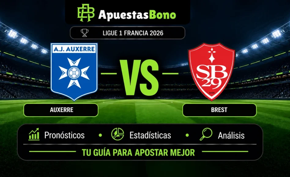 Predicción y análisis de Auxerre contra Brest –Ligue 1– 20 de septiembre de 2026 (15:00 CET)